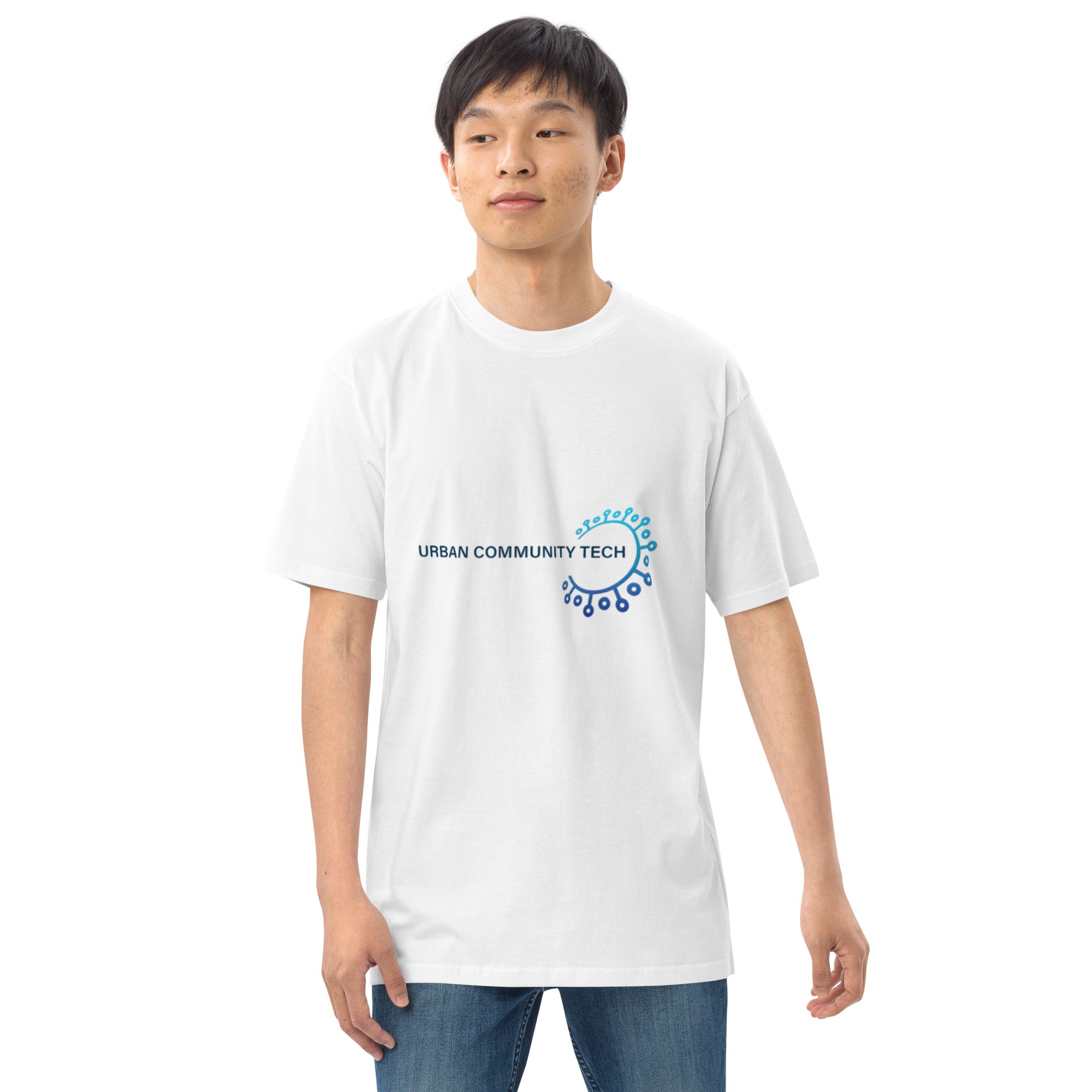 Urban Community Tech Men’s premium heavyweight tee