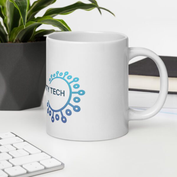 White glossy mug - Image 2